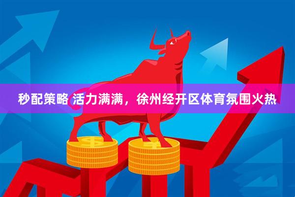 秒配策略 活力满满，徐州经开区体育氛围火热